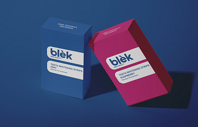 Blek - oral beauty logo and package design beauty brand brand identity branding creative design graphic design identity inspiration logo logo design logo mark logodesign logos logotype minimalist package packaging pink visual identity