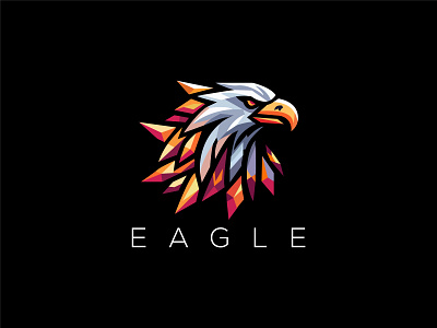 Eagle Logo authority branding colorfull eagle eagle head eagle logo eagle tech eagle warrior google illustration leadership new logos polygon security strength strong supreme eagle technology top eagle triangle vision