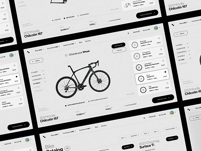 UX design for a bicycle configurator | Lazarev. 3d buttons clean design e commerce fields home page inspiration interactive shop tranding ui user experience ux web web design website