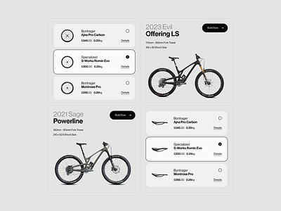 Cycling Experience Redefined: UX Design | Lazarev apple buttons cards clean design e commerce fields interface pop up product design ui ui components ui kit ux web web design