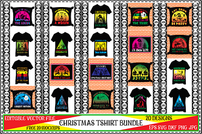 Christmas tshirt bundle 17 christmas tshirt bundle