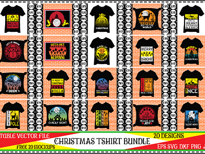 Christmas tshirt bundle 18 christmas tshirt bundle