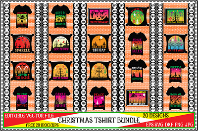 Christmas tshirt bundle 19 christmas tshirt bundle