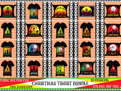 Christmas tshirt bundle 20 christmas tshirt bundle