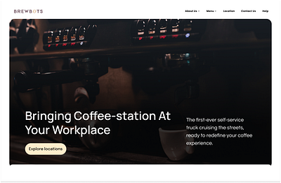 Self-service coffee truck app branding design graphic design illustration logo typography ui ux vector