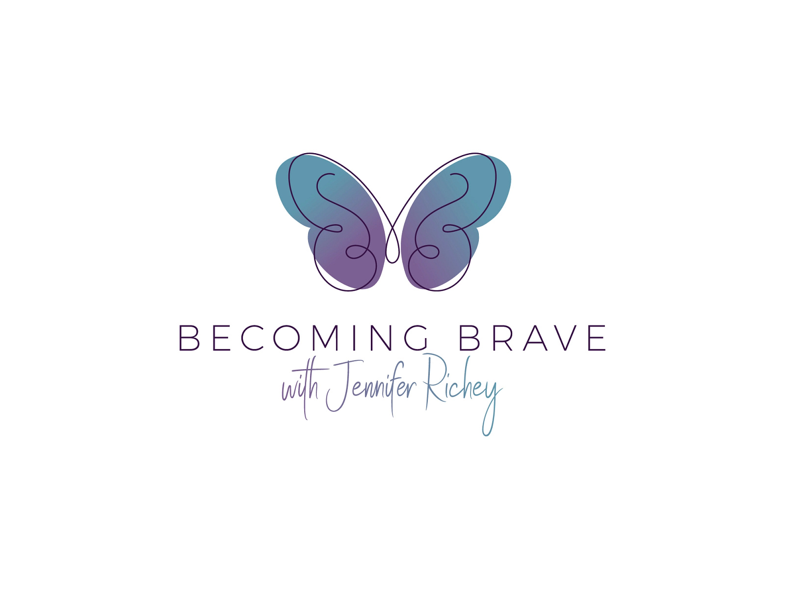 Becoming Brave Logo by BiteDesignCo on Dribbble