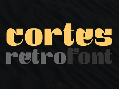 Cortes Retro Font 80s font 90s font bold font branding font classic font classy font decorative font display font fashion font groovy font headline font ligature font logotype minimalist font retro font sans serif stylish font unique font vintage font webfont