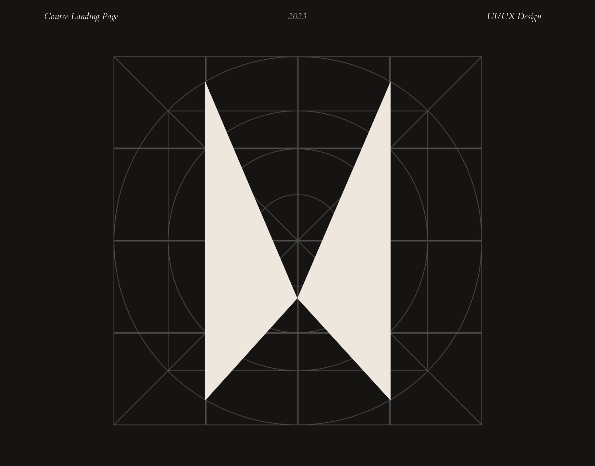 Taller Delgado ∣ Course Landing Page & UI UX Design branding contact course cta design header landing page modern ui ux website