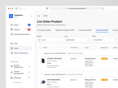 Tokdistions - Order add product design e commerce ecommerce marketplace marketplace app online shop online shoping ui ux website
