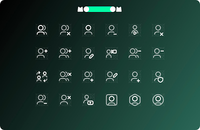 MooooM Day 109 - Duo Tone design figma icons mooom profile swap user ui user channel users video call