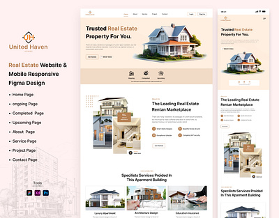 Real Estate Website Design appdesign landing landing page template landingpagedesign mobile mobile appesign real estate design real estate template real estate website design realestate realestatelandingpage realestatewebsite uidesign uiux userinterface web design website design template website landing page website templates websitedesign