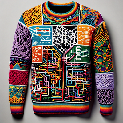 Beautiful Ugly Sweaters 0.0.3 ai ai art art artificial intelligence machine learning prompt engineering