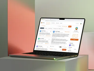 Jobring: Job Board App animation app board branding concept dashboard design graphic design illustration job logo minimalist mobile opportunity popular trending ui ux web website