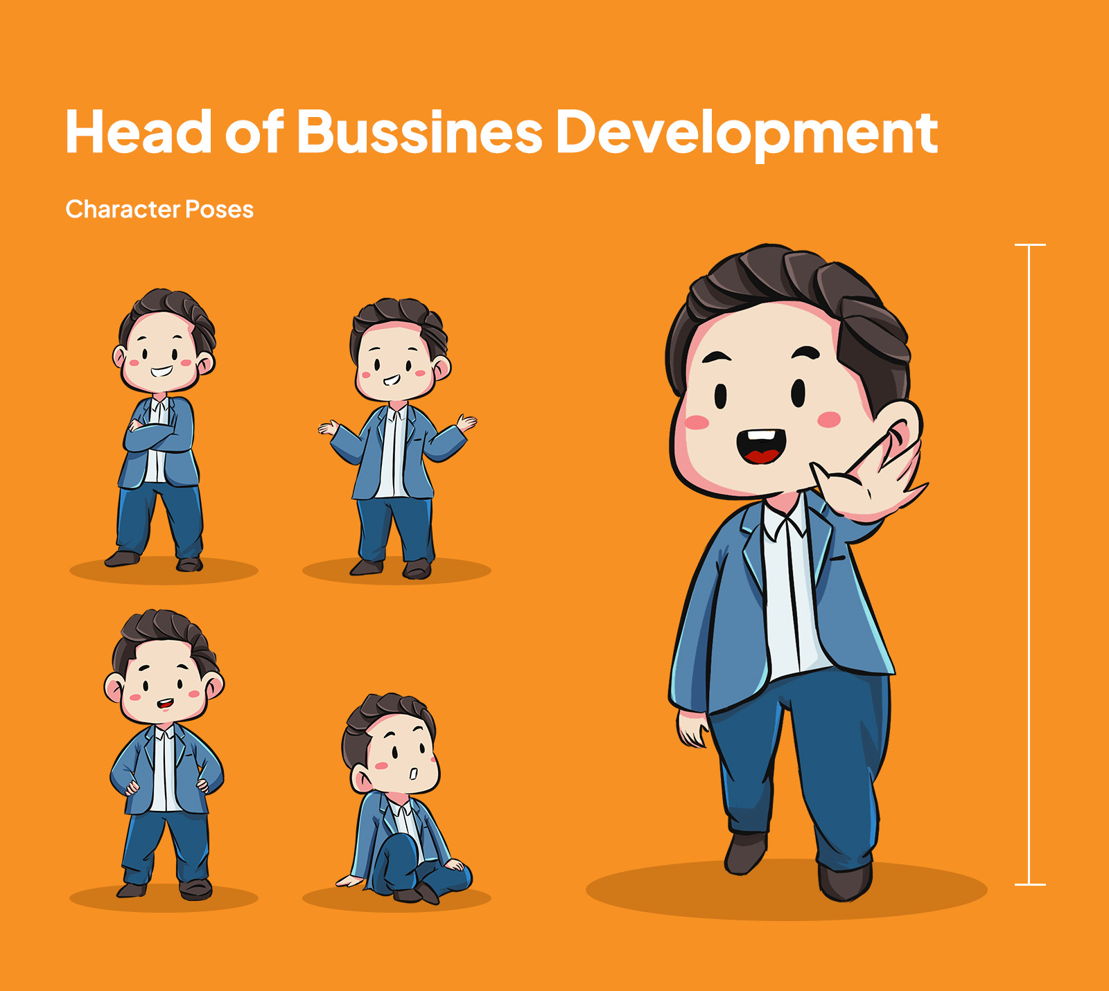 Employees Character Designs in Chibi Style art character character design chibi cute digitalart fanart illustration keychain