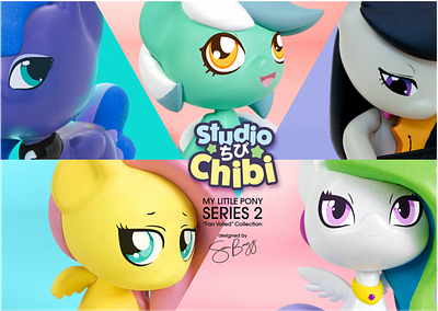 Studio Chibi Branding branding design geek graphic design logo toy