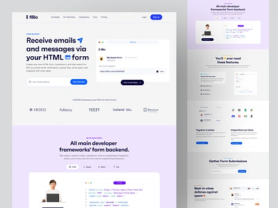 HTML Form landing page datacollection digitalmarketing filllo formdesign frontenddevelopment html htmlcss htmlforms interactivedesign mobileforms onlineforms ui uiux userexperience webdesign webforms webpagedesign websitedesign