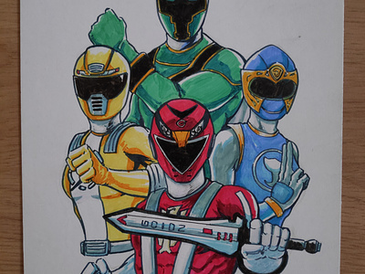 Power Rangers Unite artist artwork character character illustration comic artist comic style comics design drawing illustration morph power power ranger rangers sentai super super hero super sentai team tokusatsu