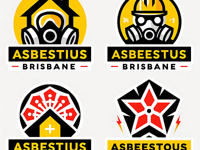 Asbestos Removal Logo Ideas branding design graphic design logo