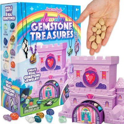 Gemstone Treasures branding design graphic design logo toy