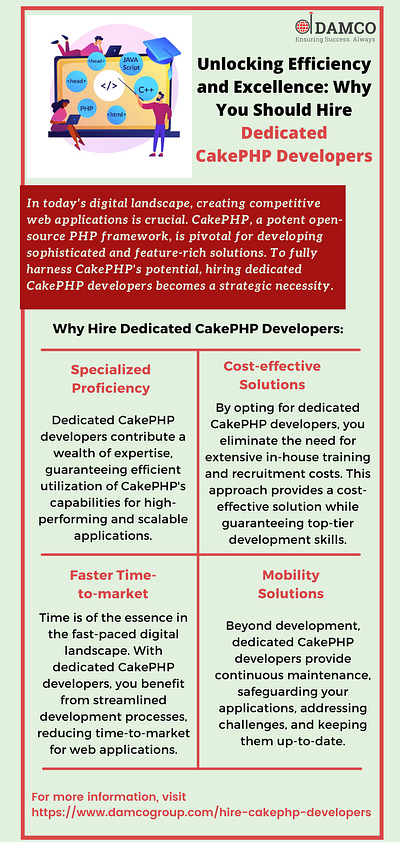 Why You Should Hire Dedicated CakePHP Developers cakephp developers