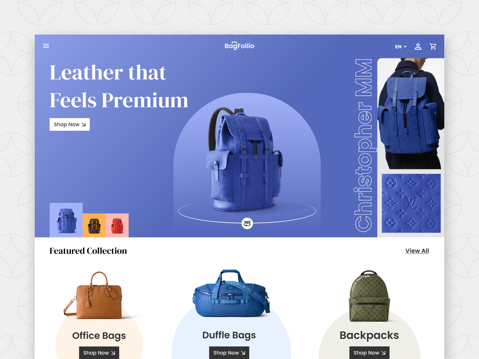 Example of Shopify Ecommerce Web Design/Development