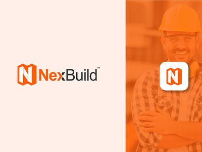 NexBuild Brand logo design logo minimalist modern nexbuild