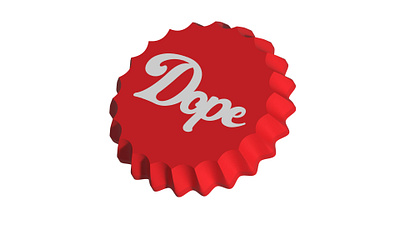 Dope Bottlecap bottlecap design digital illustration illustration