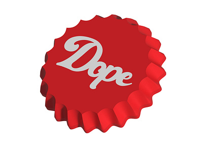 Dope Bottlecap bottlecap design digital illustration illustration