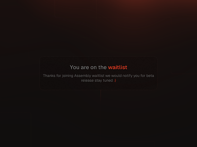 waitlist 🪄🧡 action design orange trend ui ux waitlist web design whop