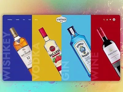 Vintage Sipsters branding design graphic design hero banner illustration landing page logo typography ui ux web webdesign