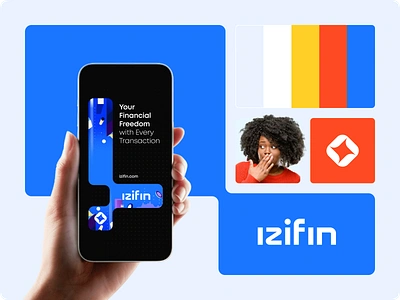 Izifin - Brand visual identity for the mobile banking startup banking brand book brand design brand guidelines brand identity brand image branding corporate identity fintech graphic design logo startup visual identity