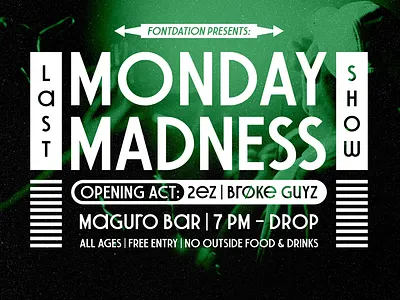 Offaly Font | Poster Design 1 branding font illustration instagram lettering poster promotional social media typeface typework typography vector