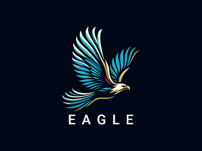 Eagle Logo actions authority branding consulting eagle eagle logo fearless freedom graphic design illustration logo logo for sale ui ux vector wing
