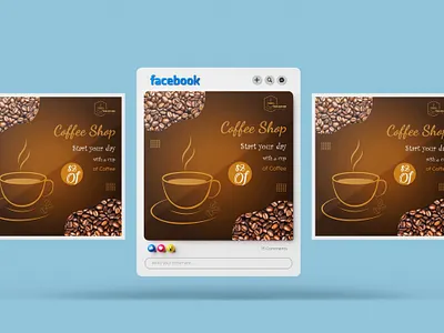 Social Media Post Design 3d ads design animation branding coffee ads design facebook post design food ads graphic design illustration logo luxury motion graphics social media post social media post design typography ui ux vector