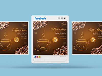 Coffee Product Ads Template