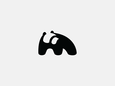 bear animal bear black branding carnivore design graphic design icon logo masculine minimal negative space simple strong