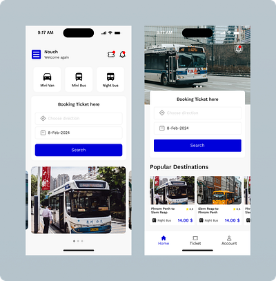 Booking App ui