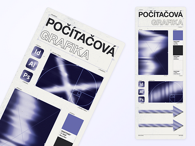 Počítačová grafika – door poster design graphic design poster