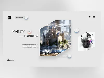 NFT 3d animation app branding design graphic design illustration landing landing design landing page logo motion graphics nft nft ui nft web ui ux web web design website