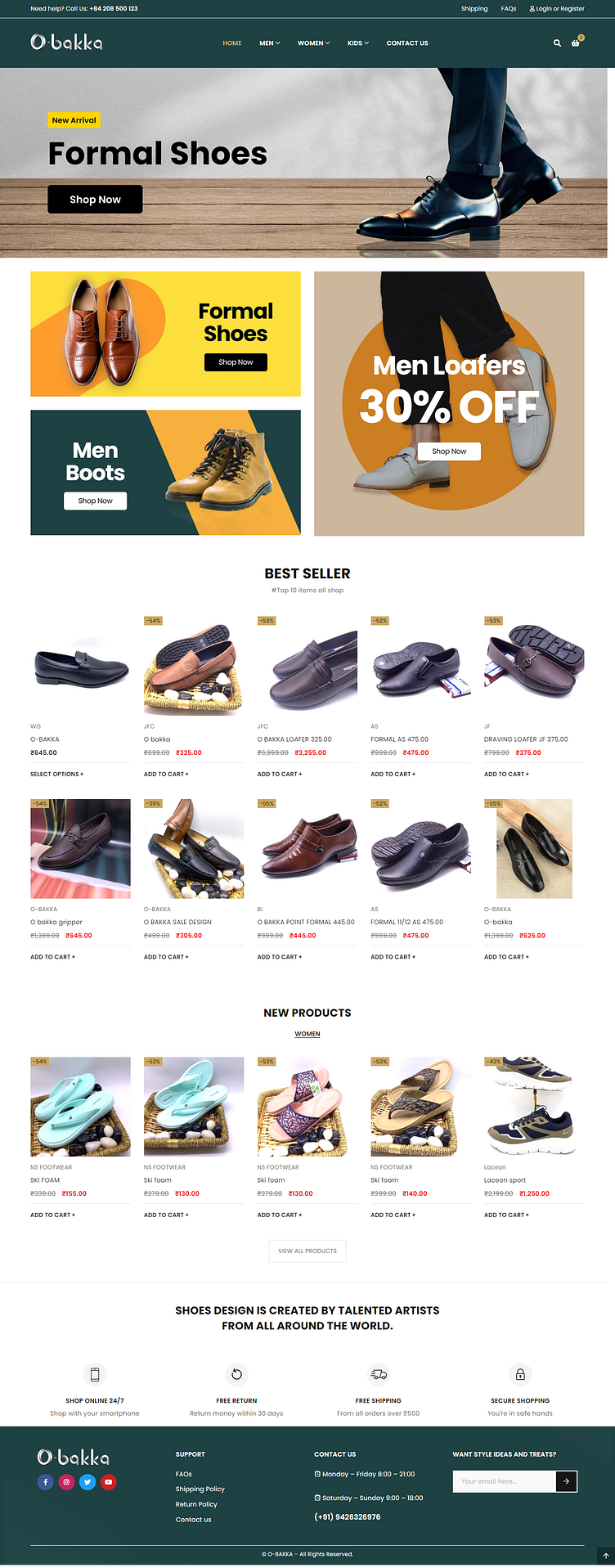 Buy Shoes Online for Men, Women & Kids In India