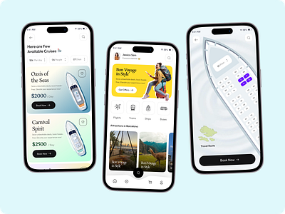 AI-Based Cruise Booking branding design designer illustration logo ui ui ux uidesign uiux webdesign
