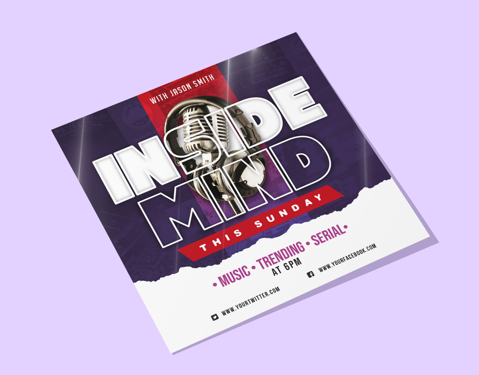 Podcast Landing Page Design best podcasts design branding digital media graphic design infographic landing page music podcast podcast design podcast landing page podcatcher postcard design template trending music vlog