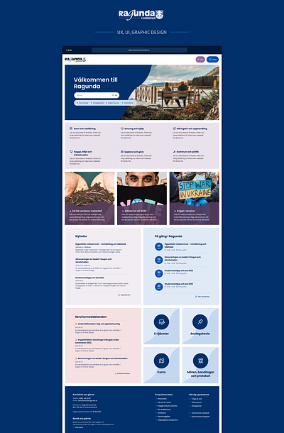 Municipality with heavy accessibility requirements accessibility graphic design ux webdesign
