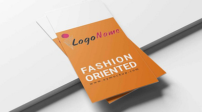 Branding Tri-fold Brochure Template branding brochure graphic folks template tri fold