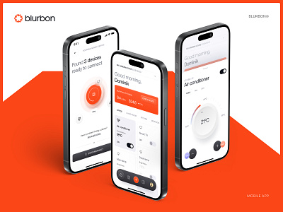 Blurbon Mobile App [1] add adjust app application concept design devices future futuristic home ios modern smart smarthome ui ui design ux