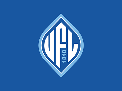 VFL Bochum 1848 Logo Rebrand 1848 badge bochum brand branding bundesliga crest design football futbol germany graphic design logo rebrand rebranding redesign soccer vfl vfl bochum