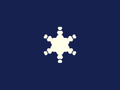 Snowflake Symbol christmass design graphic design logo logomark sign snow snowflake symbol winter