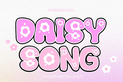 DAISY SONG FONT - VALENTINE FONT daisy song font valentine font