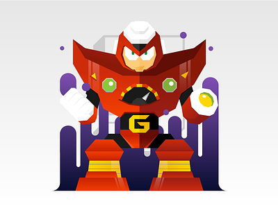 The Mega Boss Rush - 5 character design design graphic design illustration megaman sketches vector