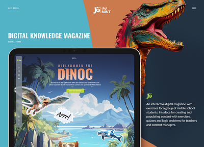 JÖ - Digital knowledge magazine ui ux